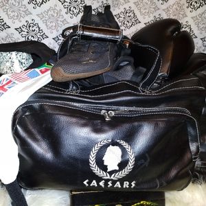 Caesar's Palace Convertible Black Duffle Bookbag